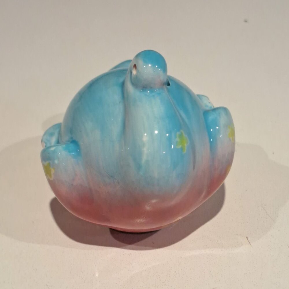 Mini blue dinosaur bank - Picture 3 of 7